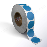 Autocollants ronds de 1 pouce Étiquettes de codage couleur à pois Autocollants circulaires adhésifs polyvalents et inscriptibles