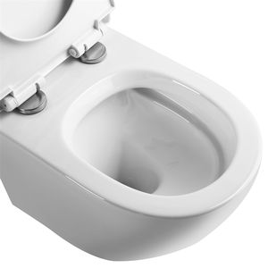 Inodoro de cerámica de lujo para niñas, urinario para colgar en la pared, con diseño clásico australiano de marca de agua, para cuarto de baño - Product Image 3