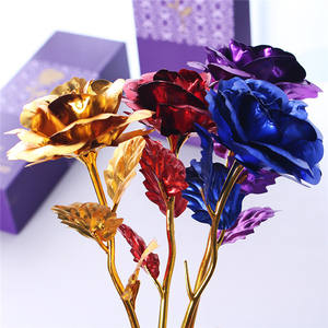 QSLHC852 Vente en gros de rose dorée 24 carats avec boîte cadeau pour la Saint-Valentin - Product Image 2