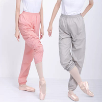 Pantalons de sport amples en nylon et soie pour femmes, pour la danse, le yoga, le sauna et le cyclisme, tailles adultes et enfants