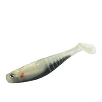DT-2 3.5'' 4.7'' Leurre de pêche en plastique souple en gros, Leurre nageur fait main, Appât écologique pour la pêche
