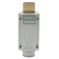 Connecteur HDTV, en alliage de Zinc, sans soudure, 5mm, Terminal à sertir, 4pin, avec coque en métal, pour HDTV
