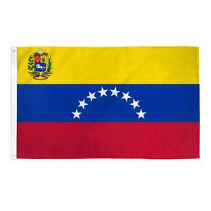 Chuyên nghiệp cờ nhà sản xuất giấy chứng nhận chất lượng venezuela quốc gia và thế giới cờ - Product Image 1