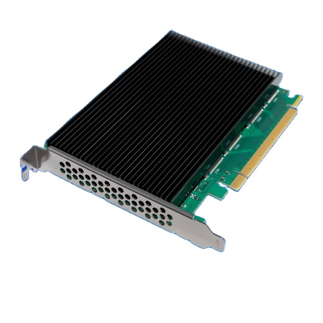PCIe 5.0 X16 Quad Port Hyper NVMe SSD Storage Expansion Card ST5118 AI Training Server Accelerator