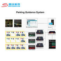 Système de guidage de stationnement de Garage de voiture à capteur ultrasonique intelligent SEWO avec panneaux de parc à LED