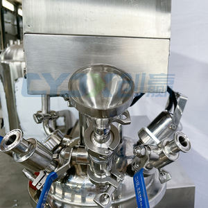 Misturador Emulsificador a Vácuo de 5L e 10L em Promoção, Tanque de Mistura para Cosméticos, Equipamento de Produção de Cosméticos em Aço Inoxidável - Product Image 4