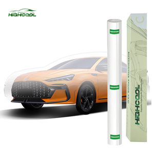 HIGHCOOL Clear TPU PPF Paint Protection Film 8.5mil Hydrophobic Anti Yellowing Self Healing Car Body Protection Roll - Product Image 1
