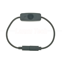 Cable de Extensión USB Tipo C Macho a Hembra con Interruptor de Encendido/Apagado, PVC y Cobre Puro, para Raspberry Pi, Lámpara, Ventilador, Computadora