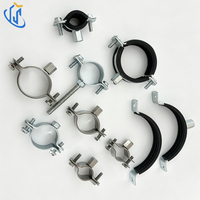 Collier de serrage robuste UTT61 en caoutchouc, structure en acier anti-corrosion pour l'installation de conduites multi-scènes (incendie, sismique)