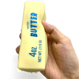 TPR Yellow Cheese Sticks Soft <b>Squeeze</b> Stress <b>Ball</b> for Desktop Anxiety Relief Office Decor Kids and Adults Promotional Gift - Product Image 6