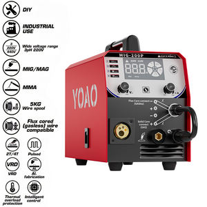 เครื่องเชื่อมอินเวอร์เตอร์แบบพกพา Mig-200p yoao คุณสมบัติใหม่ Mag & MiG สำหรับเชื่อม - Product Image 2