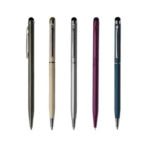 2 em 1 Sensível Promocional Personalizado Tela de Toque da Caneta Stylus