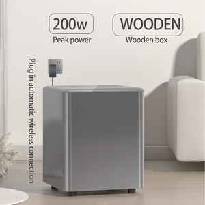 Sistema Audio <span class=keywords><strong>Surround</strong></span> JY AUDIO da 7.2 Pollici in Alluminio con Subwoofer <span class=keywords><strong>Wireless</strong></span> per Home Theater, Compatibile con Smart TV, Potenza di Picco 620W - Product Image 4