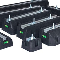 Support anti-vibration en caoutchouc robuste pour unité extérieure de climatiseur HVAC, amortisseur de chocs Qiqiang