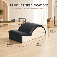 Correcteur de posture en bois pour studio de yoga, salle de sport à domicile, physiothérapie, Pilates, soutien dorsal, équipement d'entraînement de posture