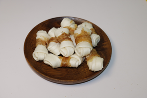 Fabricant de snacks sains pour chiens Saucisses de viande de canard avec os de Calcuim Nourriture pour chiens adultes - Product Image 6