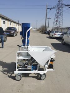 Máquina de pulverización de <span class=keywords><strong>yeso</strong></span> completamente automática hecha en China, <span class=keywords><strong>precio</strong></span> de fábrica <span class=keywords><strong>para</strong></span> industrias agrícolas de construcción, nuevas condiciones usadas - Product Image 2