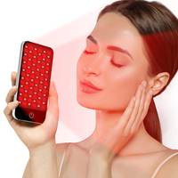 Appareil de luminothérapie portable BioMol, lumière rouge, 5000 mAh, sans fil, panneau LED portable, 660 nm, 850 nm, lumière infrarouge proche, pour usage domestique