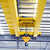 Pont roulant à double poutre de style européen Yiteng, capacité 25/40/7 tonnes, palan électrique, hauteur de levage 20 m, portée 10 m, intérieur/extérieur