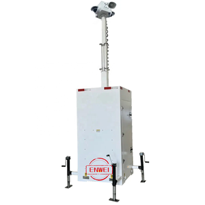 เสา <span class=keywords><strong>CCTV</strong></span> เคลื่อนที่สำหรับงานก่อสร้างและรักษาความปลอดภัยงานอีเวนต์ ได้รับการรับรองมาตรฐาน CE - Product Image 5