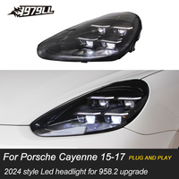 Vente d'usine - Phares LED Matrix PDLS de style 2025 de qualité supérieure pour Porsche Cayenne 92A 958.2 2015-2017 - Kit de lifting