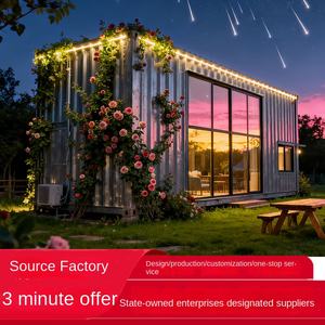 Contenedor Móvil, Habitación, Villa Rural, Edificio Temporal para Exteriores, Habitación en Caja, Combinación Simple, Embalaje de Combinación Rápida, Cartón - Product Image 2