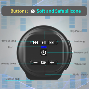 BS-10 Soundbar per <span class=keywords><strong>TV</strong></span> con Radio FM, Altoparlante Wireless Sistema Audio Surround Home Theater con Connessione TF Card/Aux/RCA - Product Image 3