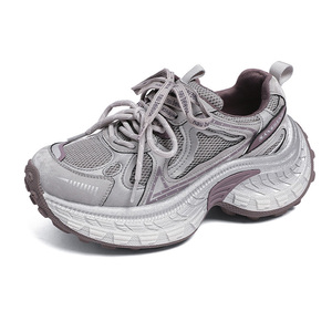 Zapatillas Deportivas de Mujer con Suela Gruesa, Primavera 2026, Estilo Urbano Moderno, Cómodas, Transpirables y Versátiles - Product Image 2