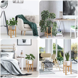 Bán Hàng Trực Tiếp Từ Trung Quốc Nhà Máy Tráng Men Hoàn Thiện Bằng Gỗ Vườn Hoa Nhân Tạo Hiển Thị Giá Cho Hoa - Product Image 4