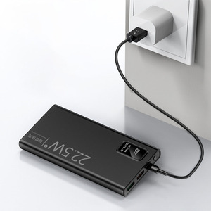 <span class=keywords><strong>Power</strong></span> <span class=keywords><strong>Bank</strong></span> de Carregamento Rápido Super Bidirecional de 22.5W, 20000 MA, Grande Capacidade, Criativo, Portátil e Ultra-fino - Product Image 4