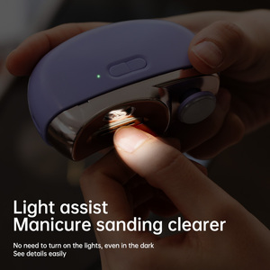 Cortaúñas eléctrico automático recargable al por mayor, recortador <span class=keywords><strong>de</strong></span> <span class=keywords><strong>uñas</strong></span> con hoja curva, <span class=keywords><strong>Lima</strong></span> <span class=keywords><strong>para</strong></span> adultos, niños y bebés, <span class=keywords><strong>para</strong></span> dedos <span class=keywords><strong>de</strong></span> los <span class=keywords><strong>pies</strong></span> - Product Image 4
