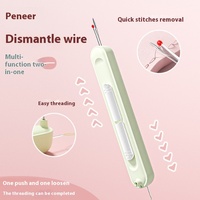 Mini découseur multifonctionnel, outil de passage de fil pour personnes âgées, artisanat, couture, broderie à domicile, extracteur de fil, tricot