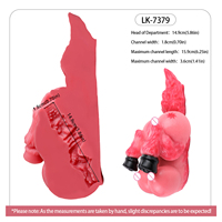 Masturbateur Cheval Fantaisie – Poupée en Silicone Demi-Corps avec Design Fessier Courbé, Texture Douce et Sensation Réaliste, Stroker de Poche