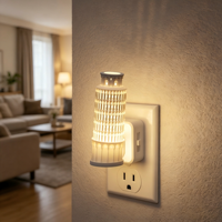 Veilleuses décoratives LED LOHAS à luminosité réglable, tour de Pise imprimée en 3D, veilleuse à brancher pour couloir et chambre