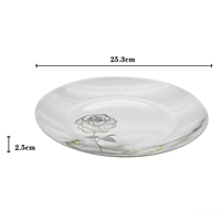 Service de table en verre opale résistant à la chaleur, assiettes rondes de qualité alimentaire, compatibles micro-ondes et four, durables pour un usage quotidien en famille