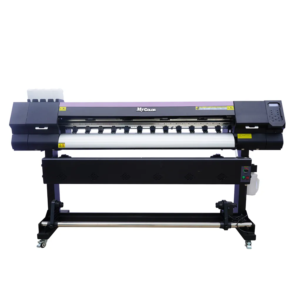 Plotter de impresión barato Ecosolvent Sinocolor 2400DPI Eco Solvente Impresora 1,8 m 3,2 M Vinilo Flex Banner Impresora Plotter