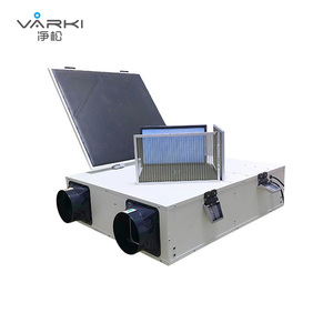 Ventilateur <span class=keywords><strong>de</strong></span> récupération d'énergie MVHR 500CMH monté au plafond, système d'air frais bidirectionnel avec filtre HEPA - Product Image 4