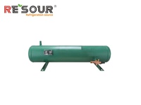 Récepteur de liquide horizontal pour système de réfrigération CVC, plaque de base de montage optionnelle, personnalisation de taille non standard, réfrigérant