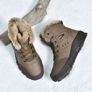 Nuove invernali <span class=keywords><strong>scarpe</strong></span> <span class=keywords><strong>calde</strong></span> ispessenti grandi scarponi da neve impermeabili da esterno stivali invernali da <span class=keywords><strong>uomo</strong></span> - Product Image 4