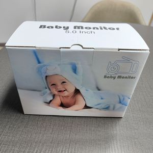 Monitor <span class=keywords><strong>de</strong></span> Bebé con Sensor <span class=keywords><strong>de</strong></span> Temperatura y Pantalla <span class=keywords><strong>de</strong></span> 5 Pulgadas, Cámara <span class=keywords><strong>de</strong></span> Vigilancia WiFi <span class=keywords><strong>de</strong></span> 720P, Audio Bidireccional Inalámbrico <span class=keywords><strong>de</strong></span> 2.4G, Alarma <span class=keywords><strong>de</strong></span> Alimentación - Product Image 6
