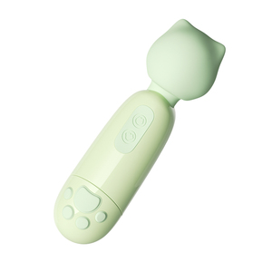 เครื่องกระตุ้นความสุขทางเพศรูปแมว สำหรับกระตุ้นช่องคลอด คลิตอริส หัวนม ดิลโด ไวเบรเตอร์ กระตุ้นจุดจี ทำจากซิลิโคนทางการแพทย์ พร้อมระบบทำความร้อนอัจฉริยะ กันน้ำระดับ IPX6 - Product Image 1