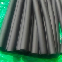 Tube d'isolation en mousse de caoutchouc pré-découpé auto-adhésif NBR PVC à cellules fermées, moderne et écologique, pour tuyau de climatisation en cuivre