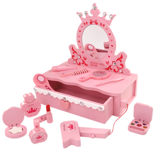 Forma de corona Juguetes educativos para niños Logotipo personalizable Escena de construcción de madera Simulación Material plástico para entrenamiento y juego - Product Image 1