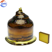 Cristal de saphir dopé au rubis personnalisé pour laser utilisant un cristal unique d'aluminium-oxymate
