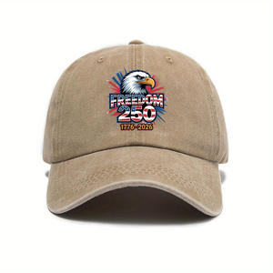 Cappellino da baseball per il 250° anniversario della fondazione degli Stati Uniti, cappello vintage da esterno con visiera morbida per uomo - Product Image 5