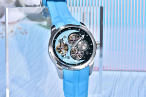 นาฬิกา Pagani Design รุ่น PD-YS022 ใหม่ล่าสุด นาฬิกาข้อมือผู้ชาย ระบบตูร์บิญอง โครงกระดูก นาฬิกาอัตโนมัติ สายยาง นาฬิกาจักรกลสำหรับผู้ชาย ของขวัญ - Product Image 4