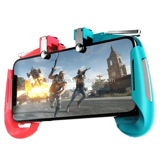 2021 sıcak satış android kablosuz gamepad ak16 mobil oyun kolu için pubg tetikleyicileri