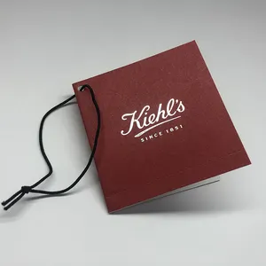 Custom Luxury Hangtag Offset Print Hot <b>Stamp</b> Foil Swing Tag Recycle Paper Card Fashion Design Embossed <b>Clothing</b> UV Brand <b>Labels</b> - Product Image 1