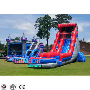 Tobogán Acuático Inflable de PVC Comercial para Niños, para Uso en Exteriores, Hogar o Escuela, con Color y Tamaño Personalizables Disponibles para la Venta - Product Image 2