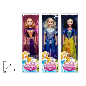 Poupée Princesse Enchantée 58 cm avec robe et accessoires pour filles - Product Image 2